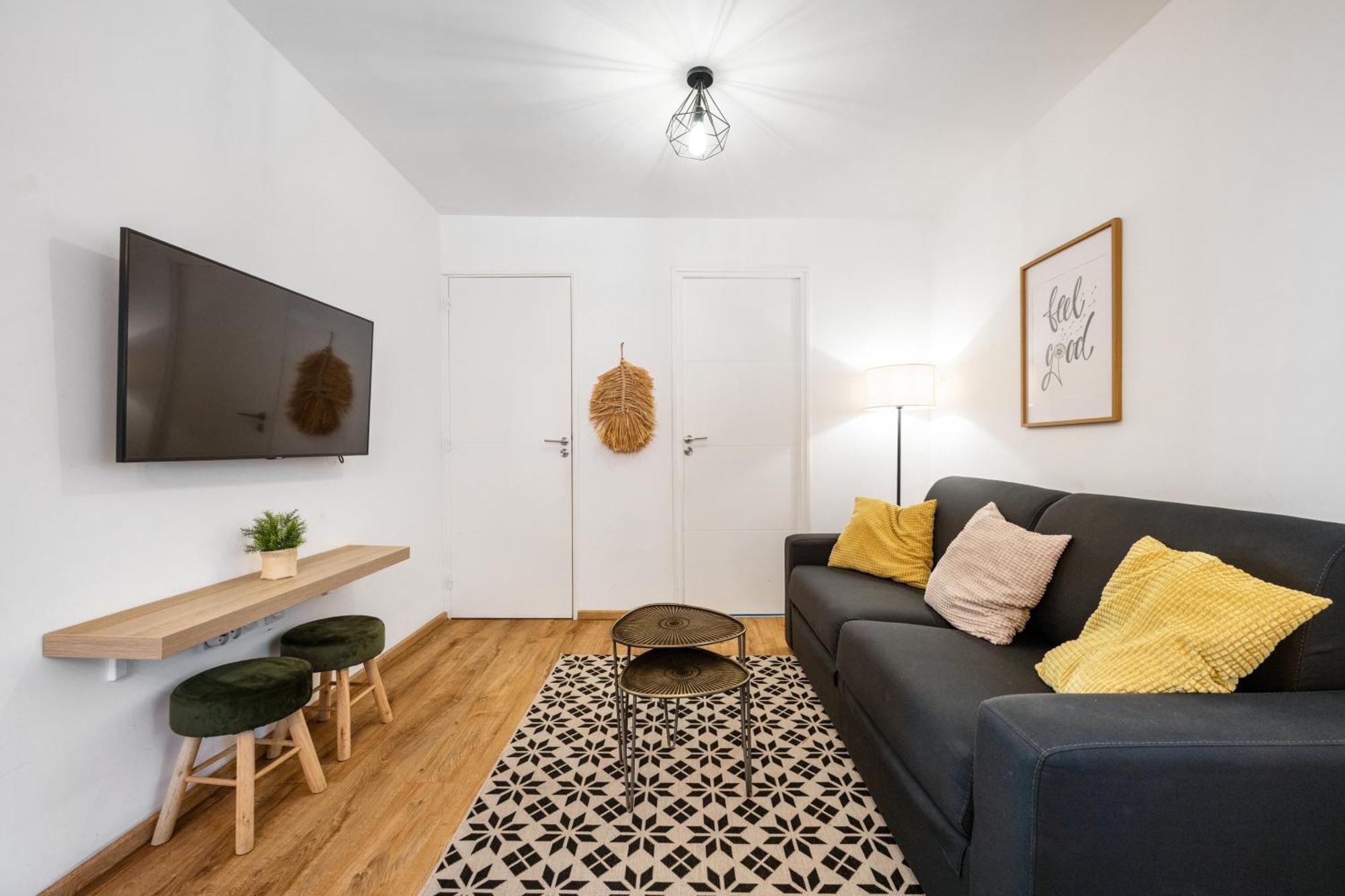 Cosy & Chill Appartements - 10 Min De La Mer - Jardin, Netflix, Terrasse, Fibre & Parking Cagnes-sur-Mer Dış mekan fotoğraf